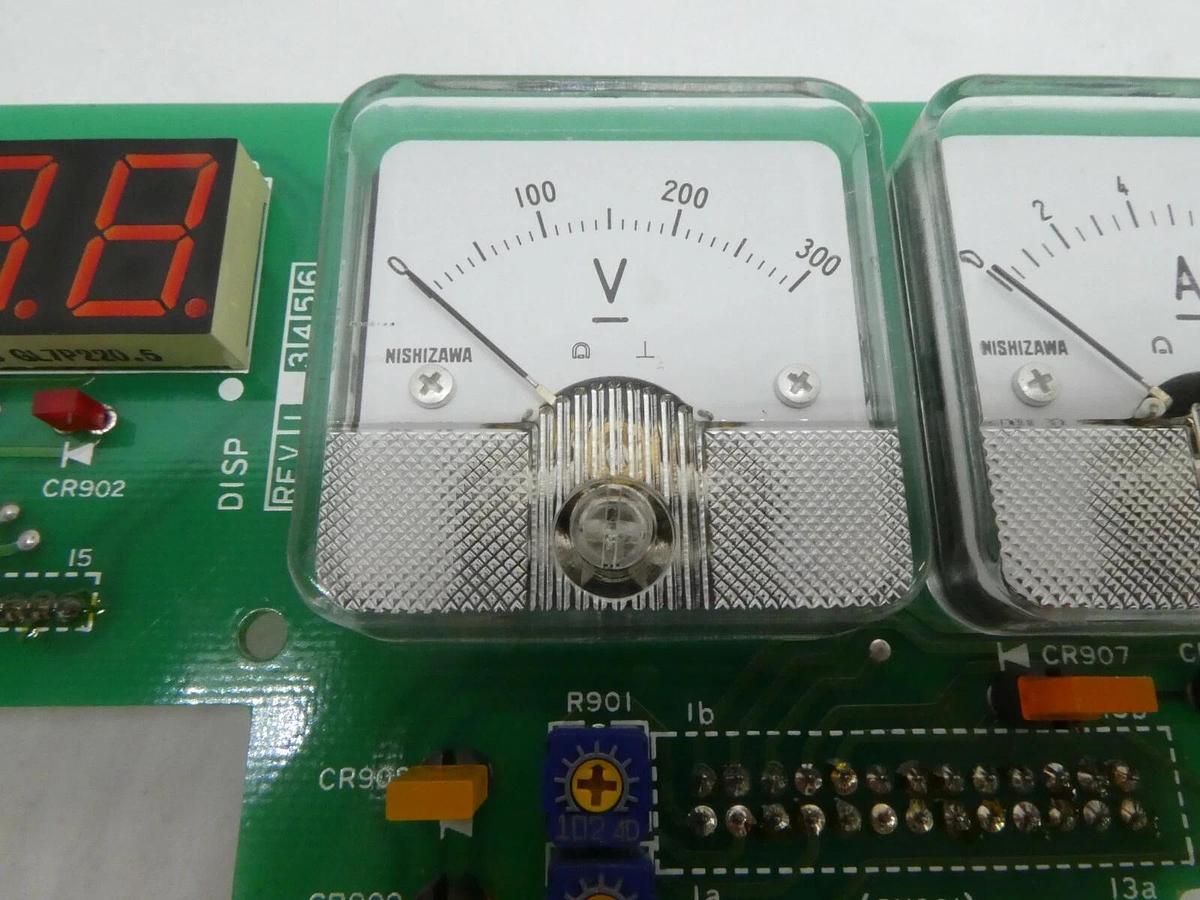 Used Hitachi Kokusai Denki 3CD1062 Voltage/Current Display PCB Mikro Sonic Working