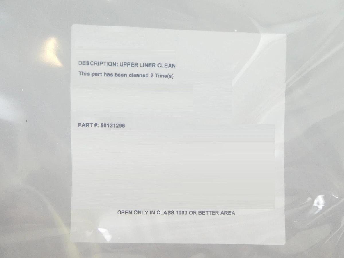 Refurbished Lam Research 810-50131296 Precleaned Upper Liner 50131296 OEM Refurbished