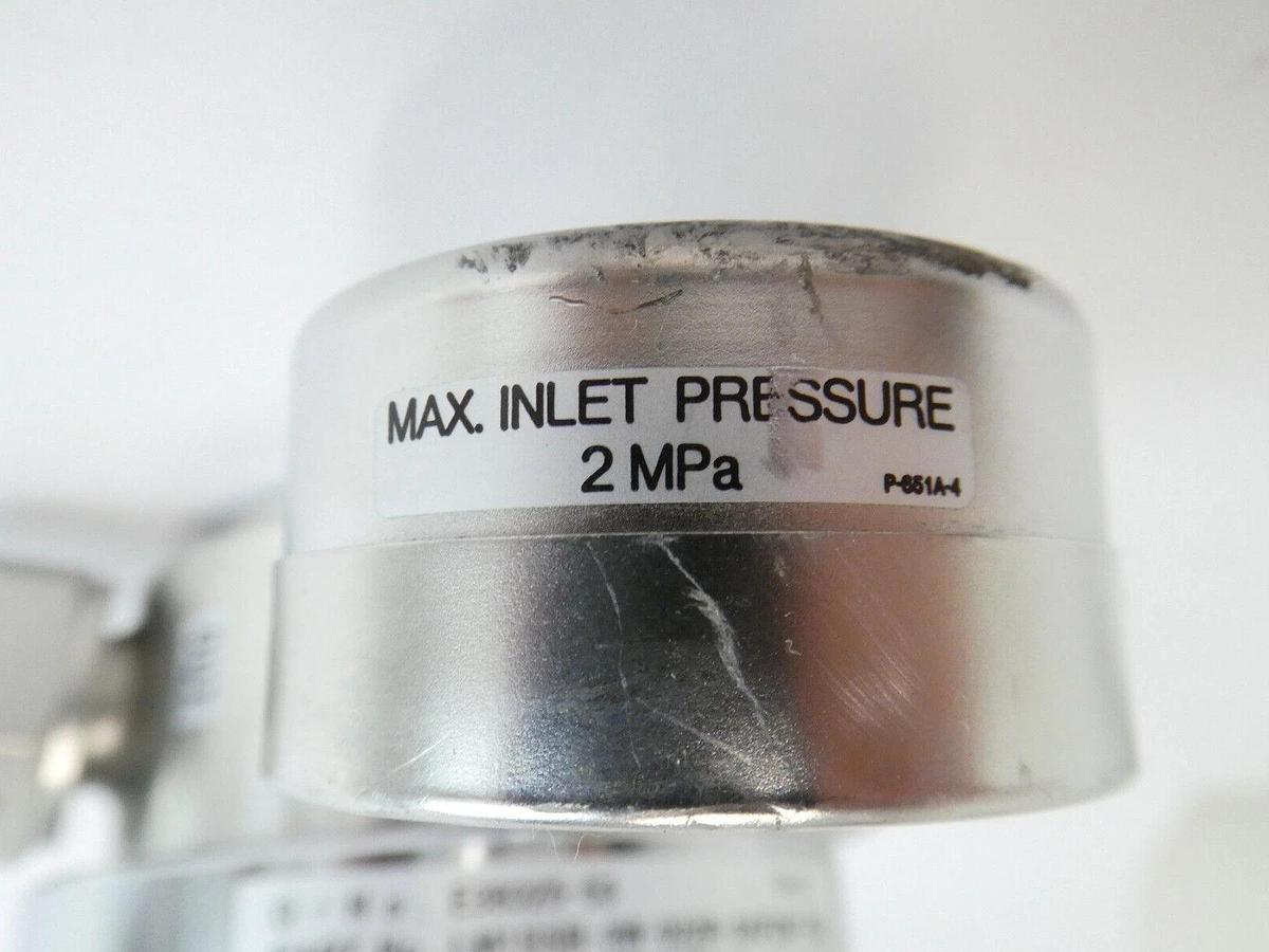 Used Yutaka LM1SSB-3W-022R-2AF2AF-QG Pressure Regulator LM1 Series Lot of 5 As-Is