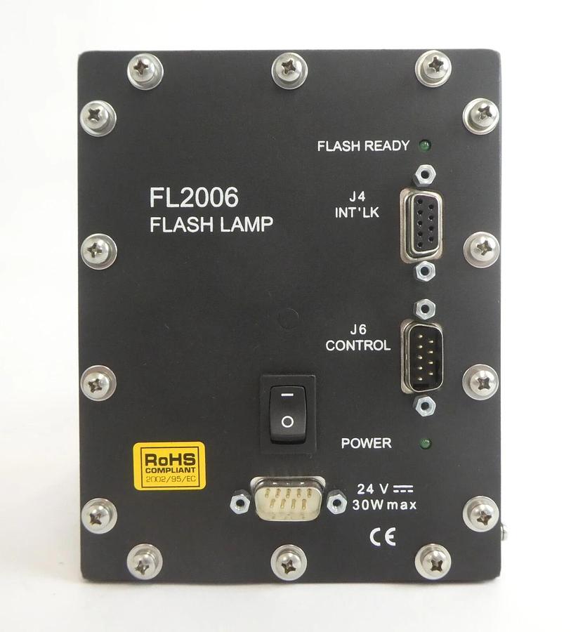 Used Verity 1007454 Flash Lamp Module FL2006 AMAT 0190-29887 Working Surplus