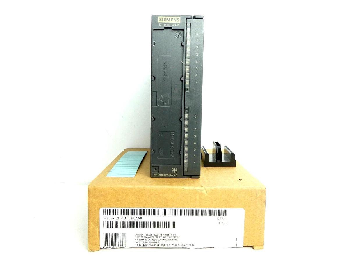 Siemens 6ES7 321-1BH02-0AA0 Digital Input Module SIMATIC S7 New Surplus
