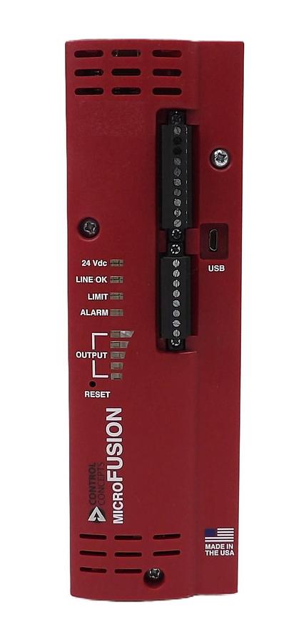 Used Control Concepts uFIHXLG0-100-L1000 SCR Controller Module MicroFUSION Working