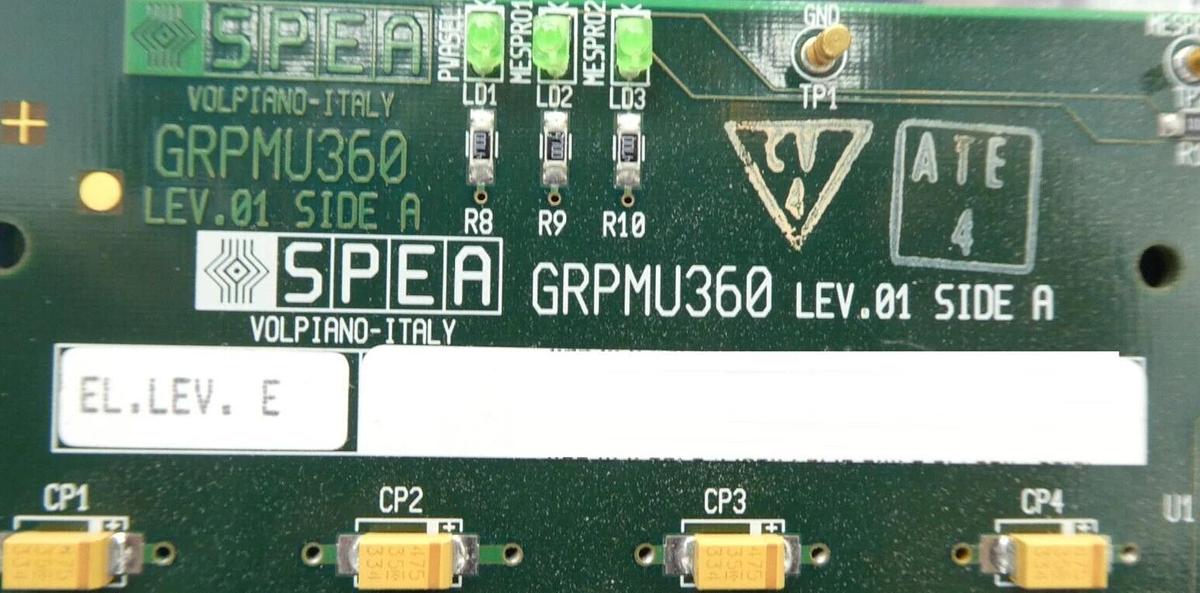 Used SPEA GRPMU360 Process Interface PCB EL.LEV.E