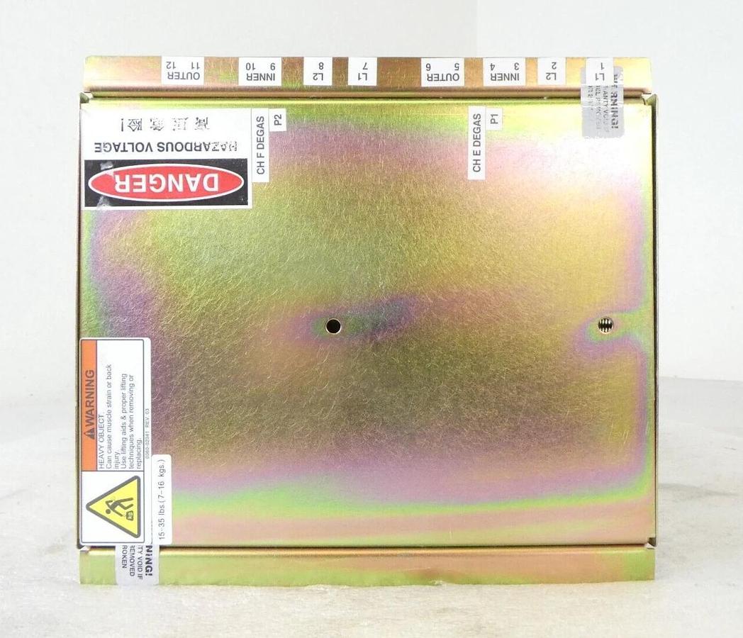 Used Phasetronics P1229-2/2 PVD Dual Chamber Heater Drive AMAT 0190-05682 Working