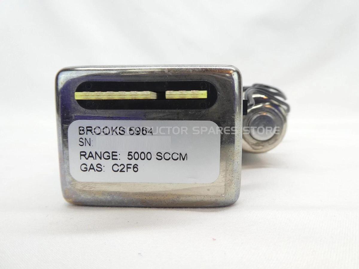 Refurbished Brooks 5964 Mass Flow Controller MFC 5000 SCCM C2F6 Lot of 2 OEM Refurbished