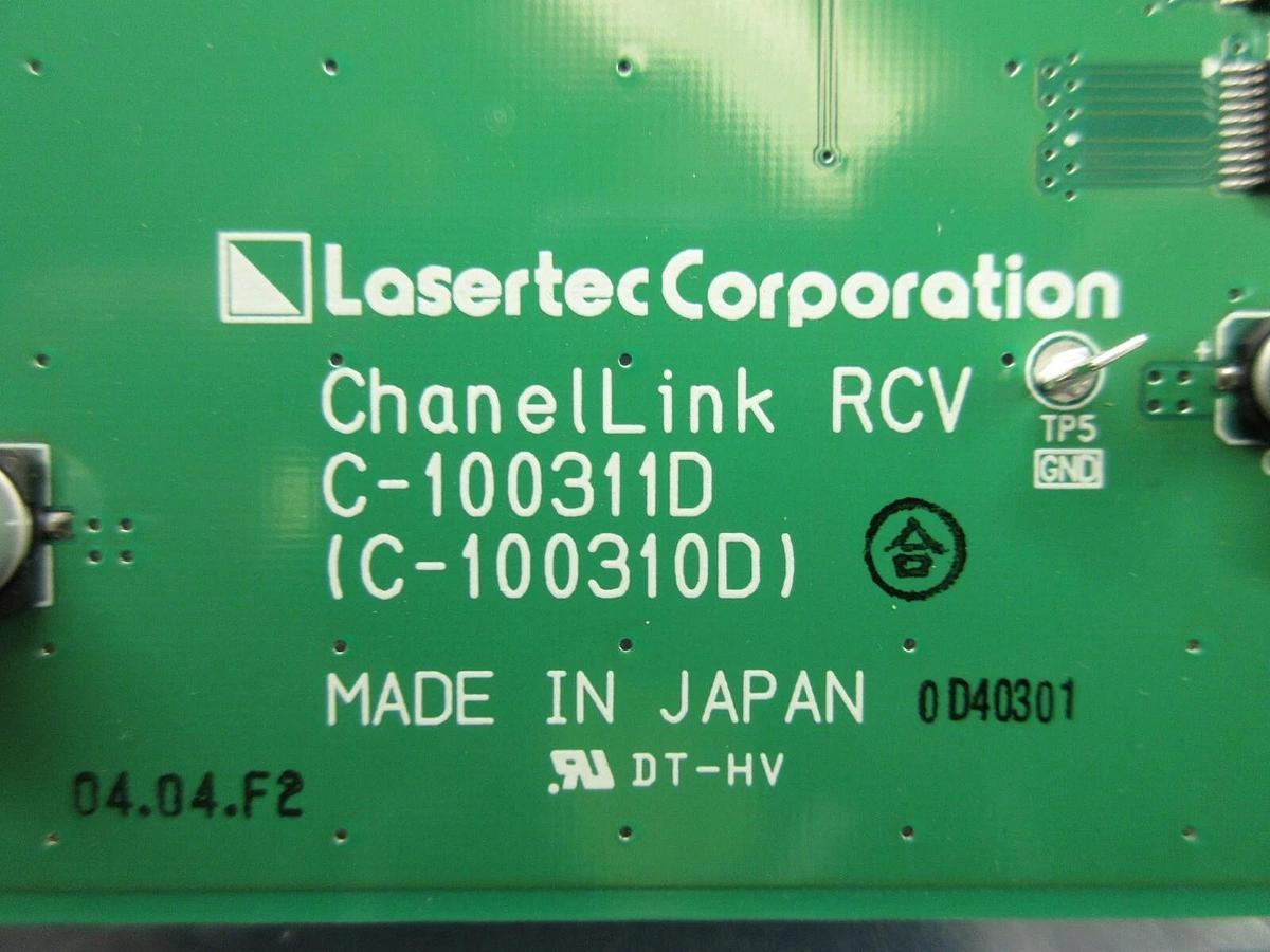 Used Lasertec C-100311D Processor PCB Card ChanelLink RCV C-100310D Used Working