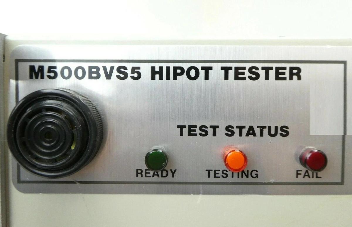 Used Rod-L Electronics M500BVS5 2.8-100 AC Hipot Tester Working Surplus