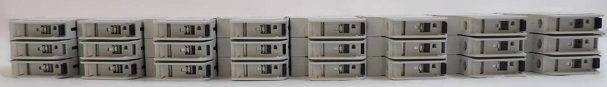 Used Eaton FAZ-D1/3-RT Miniature 3 Pole Circuit Breaker Lot of 8 Working