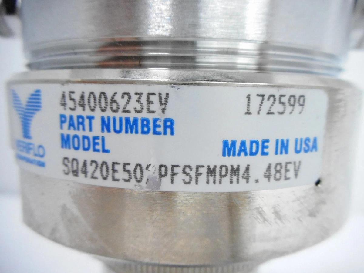 Used Parker 45400623EV Manual Regulator Valve SQ420E502PFSFMPM4.48EV Used Working