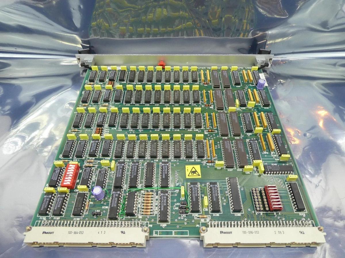Used Computer Recognition Systems 10365 QUAD RAM PCB Card 8805 Rev. B Working Surplus