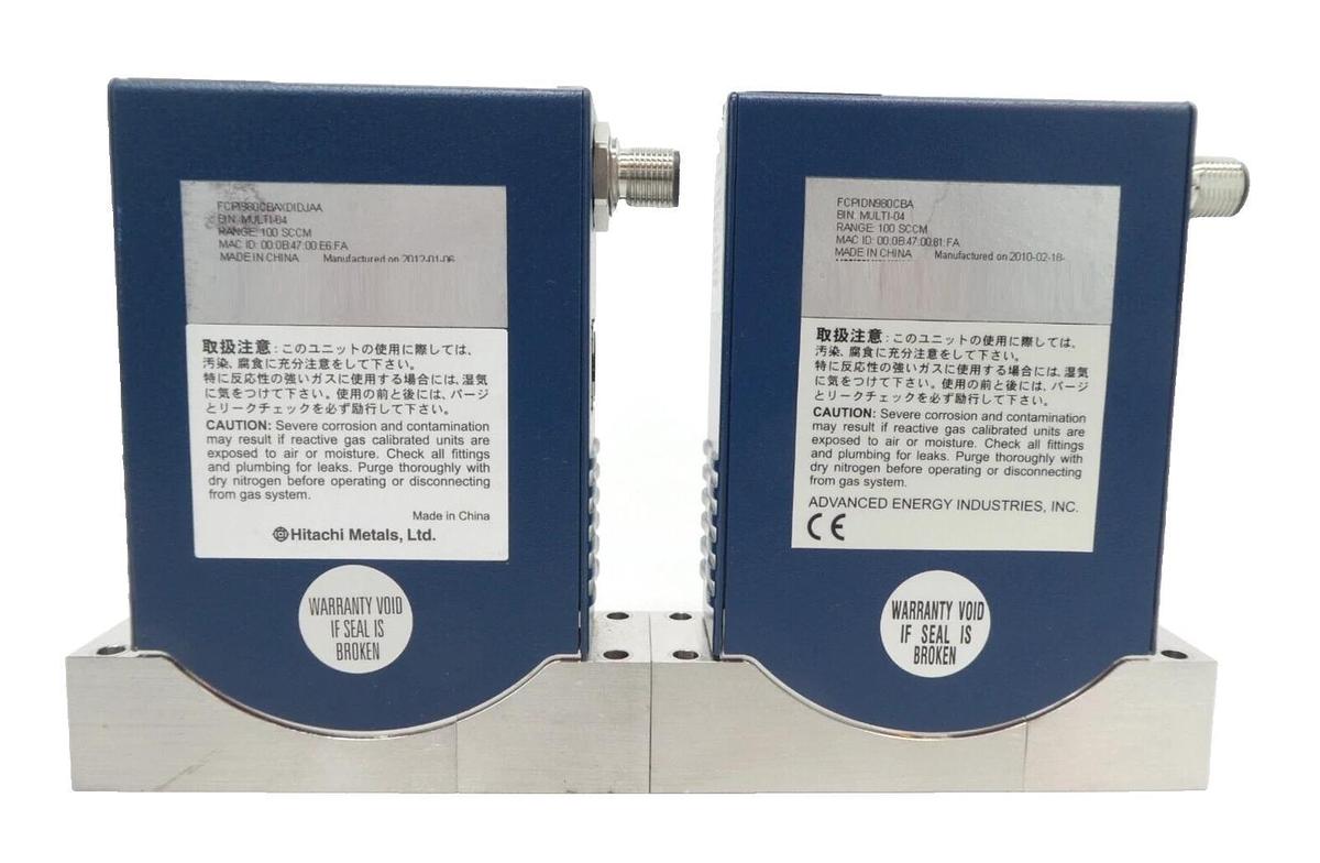 Used Aera PI-98 PI-980 Mass Flow Controller MFC Reseller Lot of 10 Working Surplus