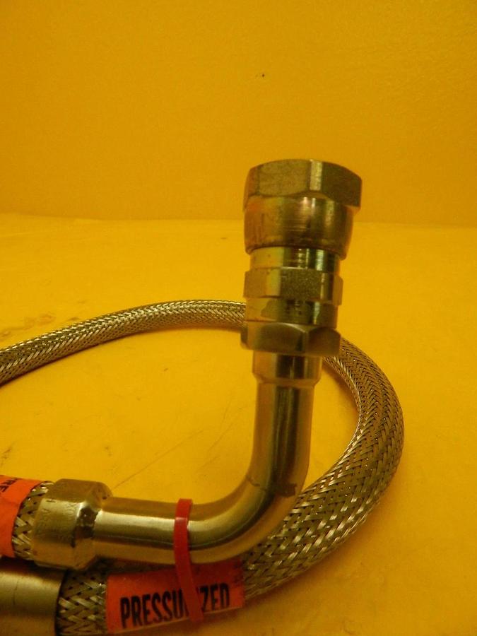 Used CTI-Cryogenics 8043074 Cryopump Helium CryoLine Hose MRC Eclipse Star Working