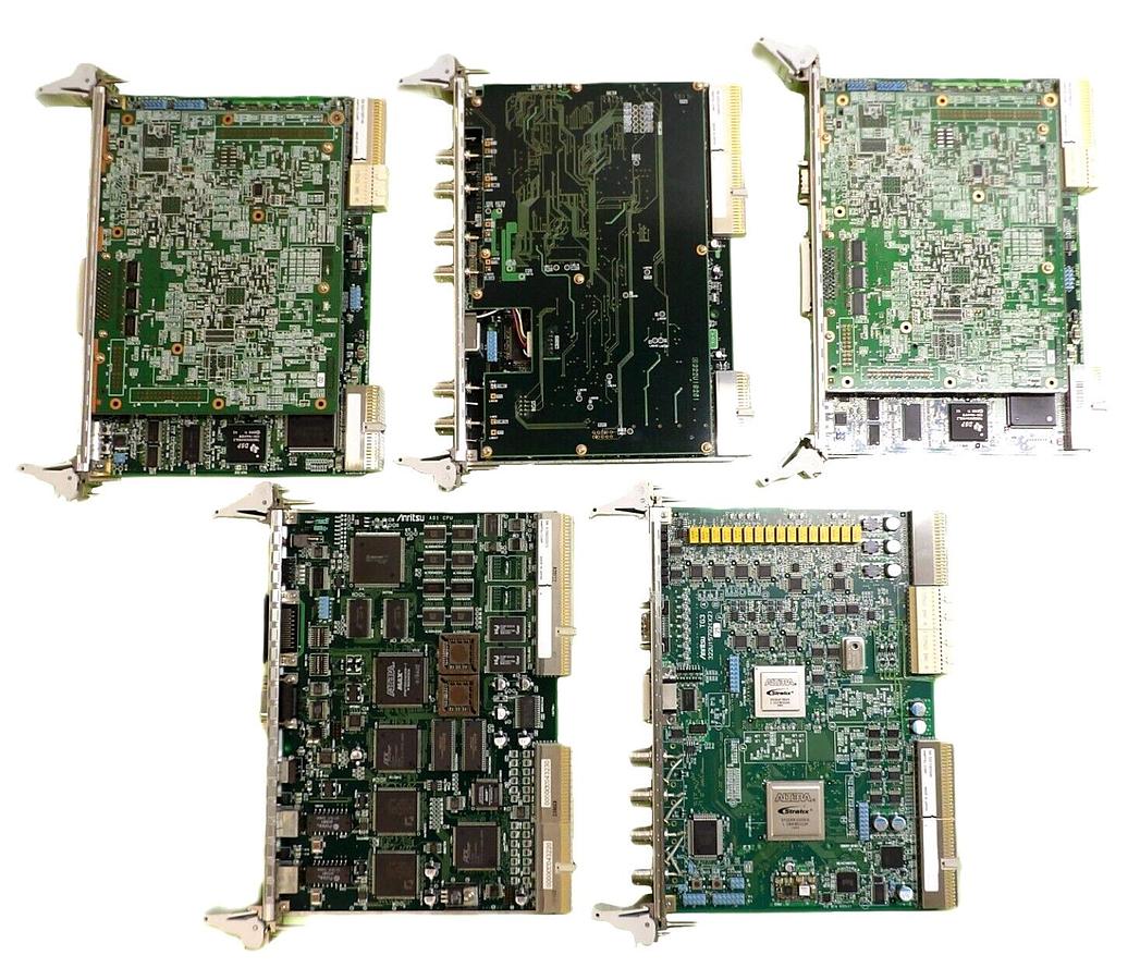 Used Anritsu 322U15801 322UI4872 MU848051A 322U15792 PCB Set of 5 MD8480C Working