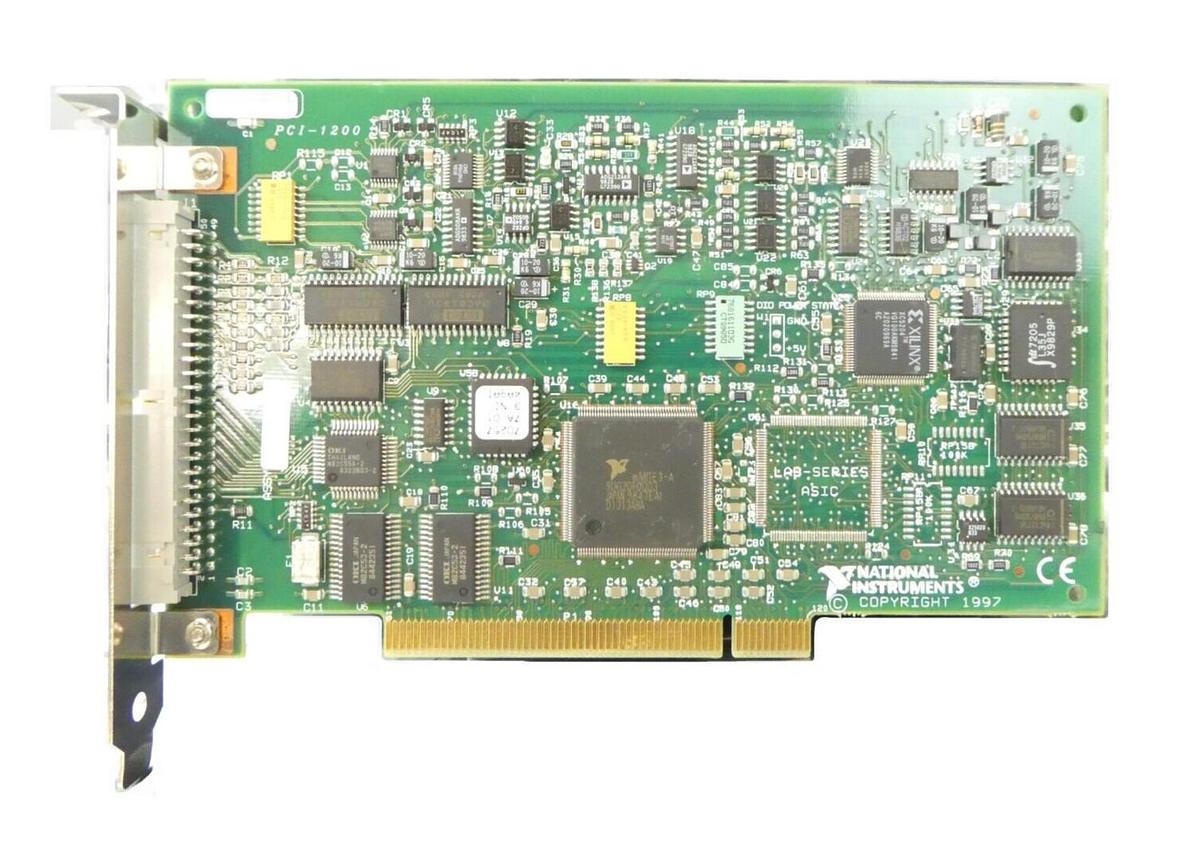 Used National Instruments 183094H-01 Multifunctional I/O PCB Card PC-1200 Working
