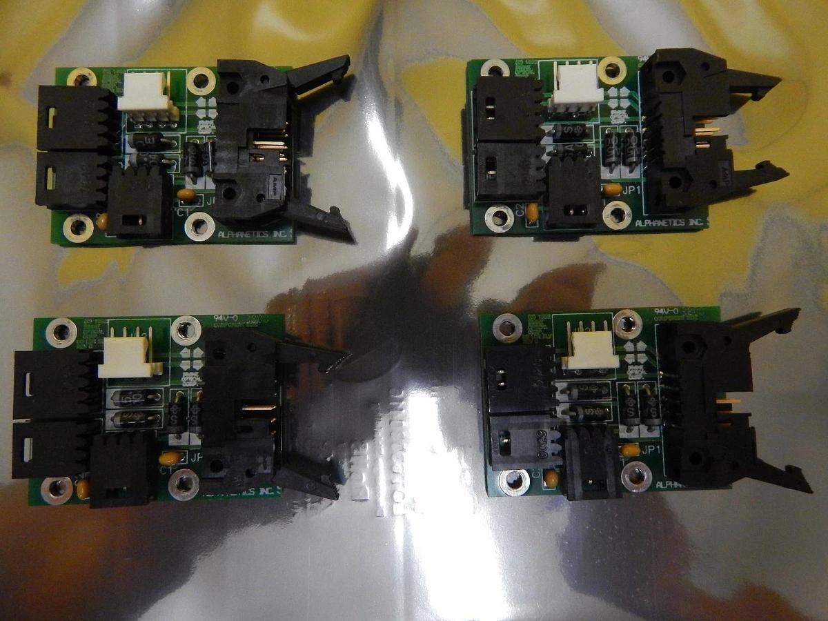 Used Irvine Optical UG LDF ELV Connection Board PCB Alphanetics Lot of 4 Used