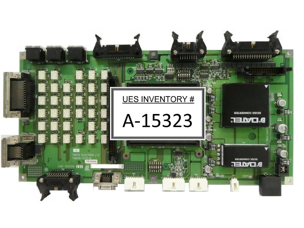 Used TEL Tokyo Electron TAB216/1/VT1-R Interface Board PCB CX08-050026-11 Spare