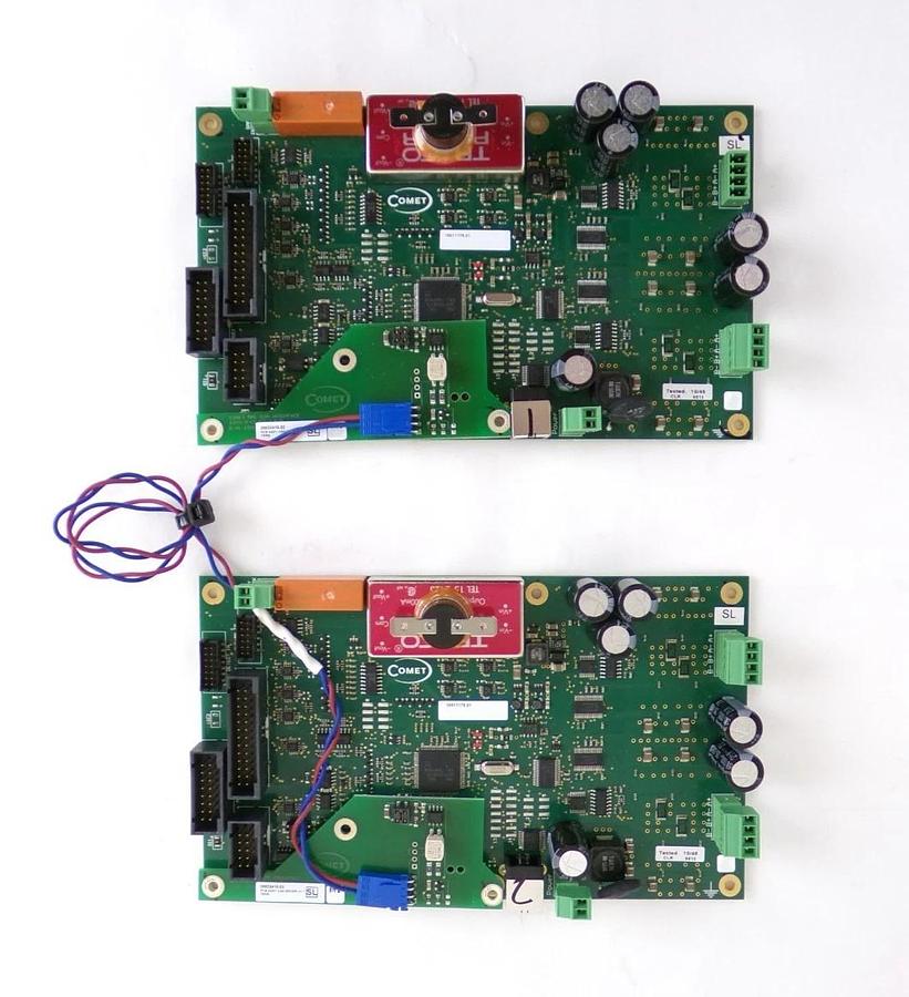 Used Comet 10011143.00 RF Match Network Control PCB 10011176.01 Lot of 4 Working