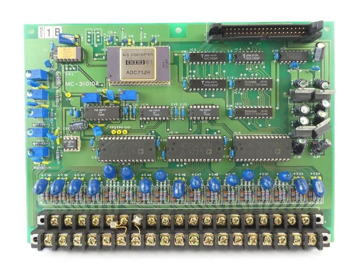 Used TEL Tokyo Electron MC-31010A A/D Convertor Interface PCB Working Surplus