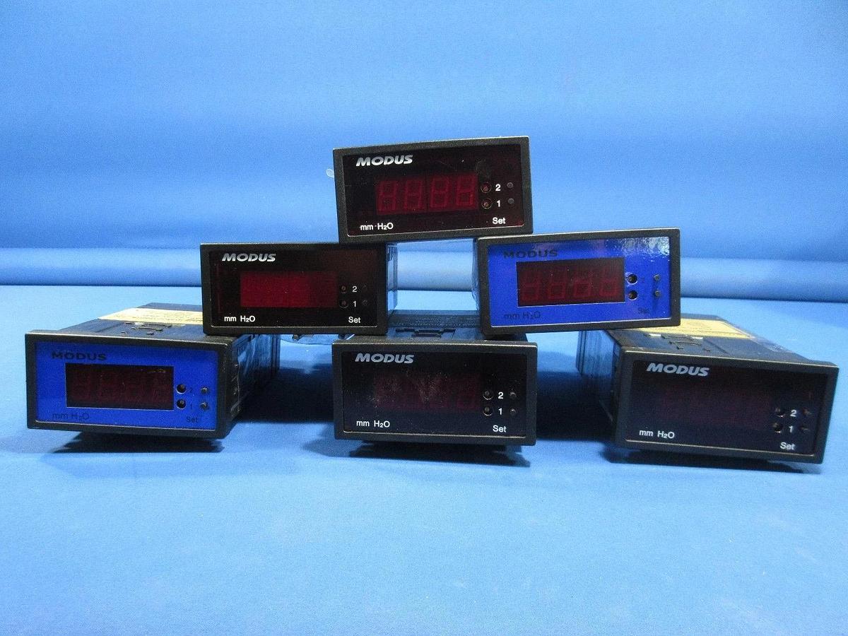 Used Modus DA406M0RRRF0 DA409M0RRRF DA408M0RRRF Display/Alarm Lot of 6 Used Working