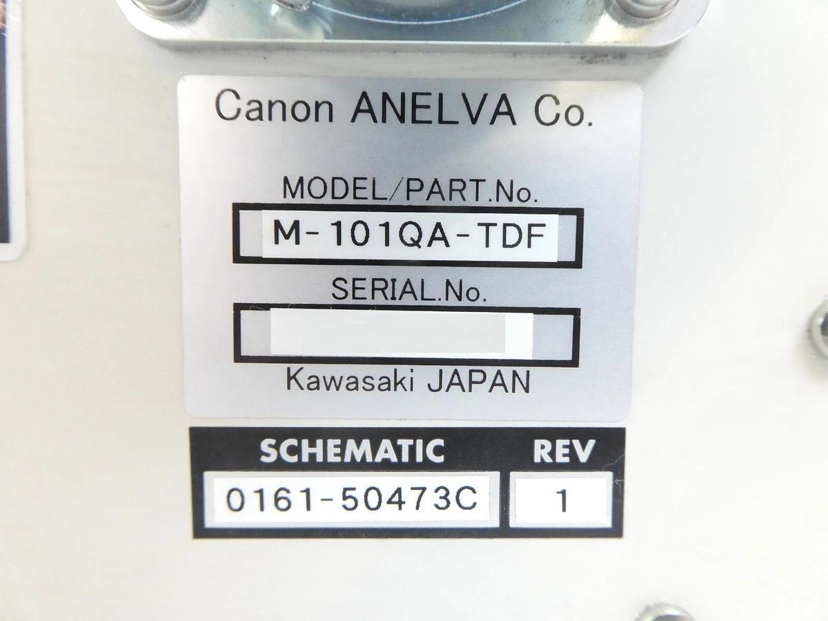 Used Anelva M-101QA-TDF Quadrupole Mass Spectrometer Reseller Lot of 2 Untested Spare