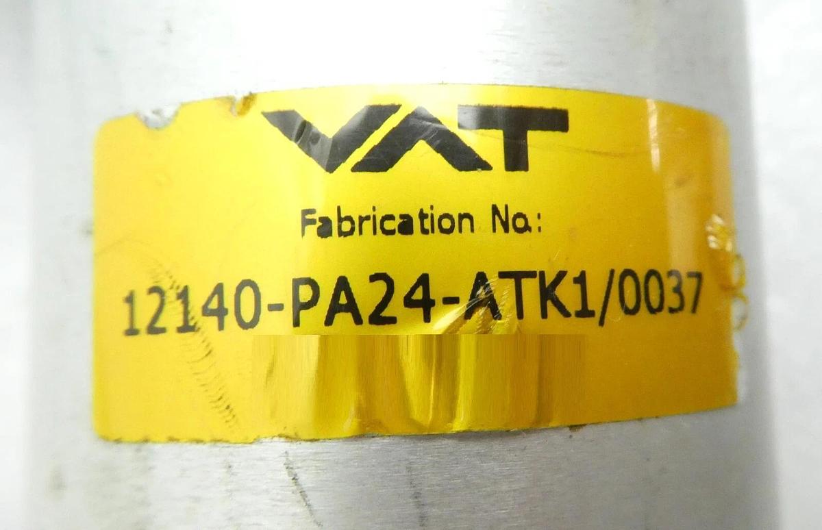 Used VAT 12140-PA24-ATK1 Vacuum Isolation Gate Valve SERIES 12.1 Working Surplus