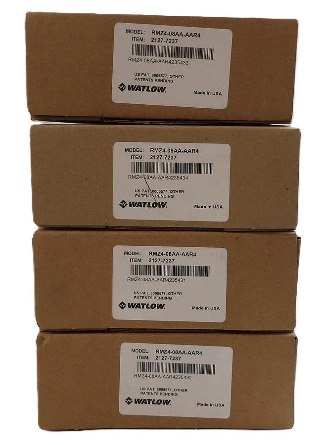 Watlow RMZ4-08AA-AAR4 EtherCAT Temperature Controller EZ-ZONE Lot of 4 New