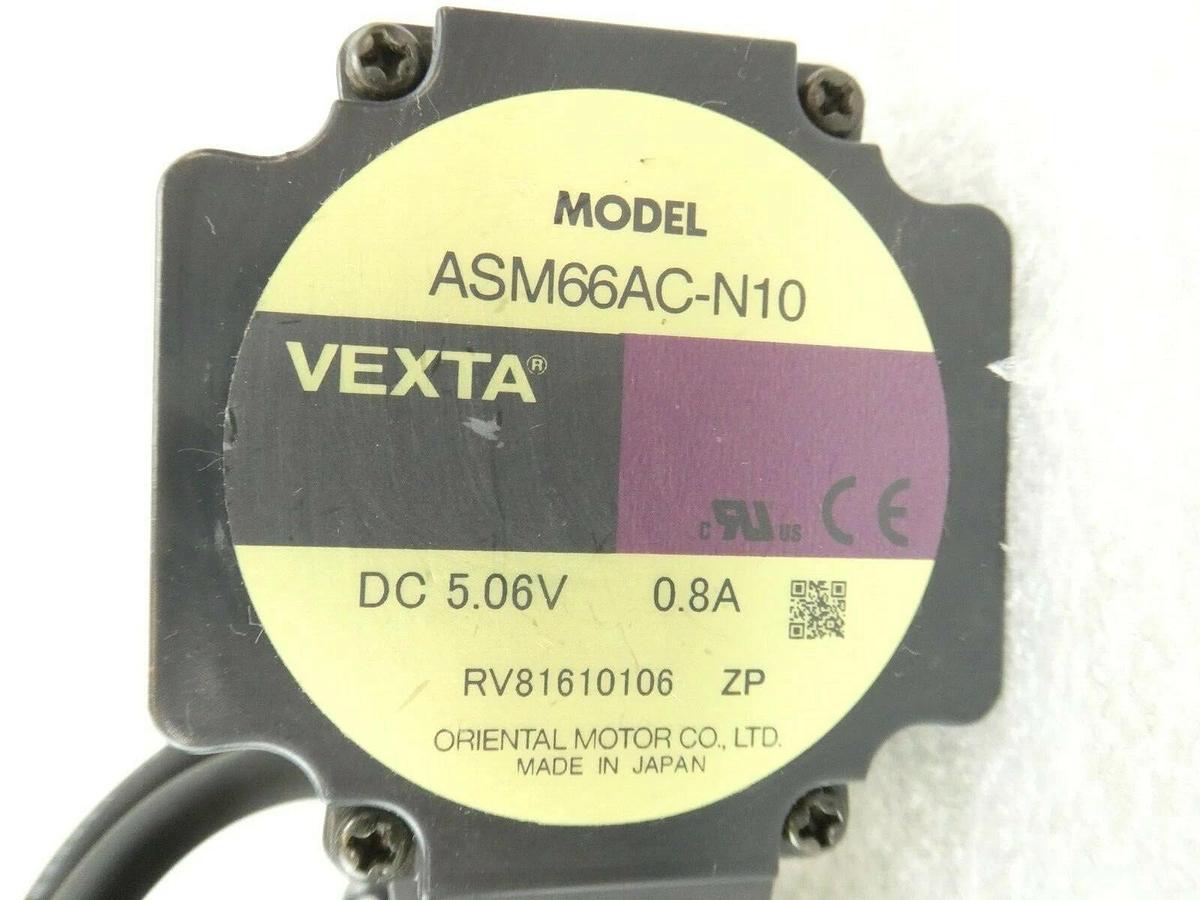 Used Oriental Motor VEXTA Stepper Motor Lot of 3 ASM69AC ASM66AC-N10 Working Surplus