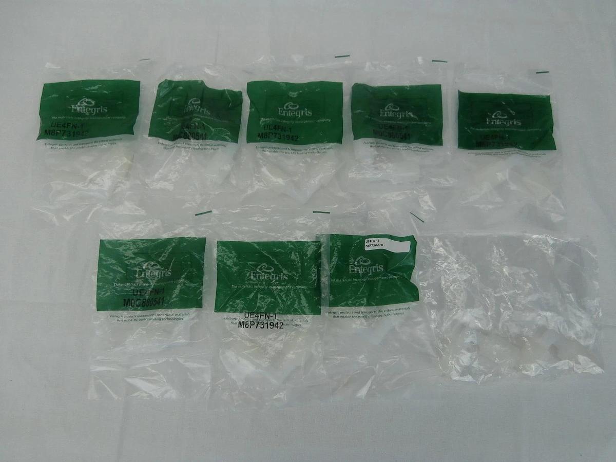 Entegris UE4FN-1 Flaretek Elbow Tube Fluoroware Reseller Lot of 10 New