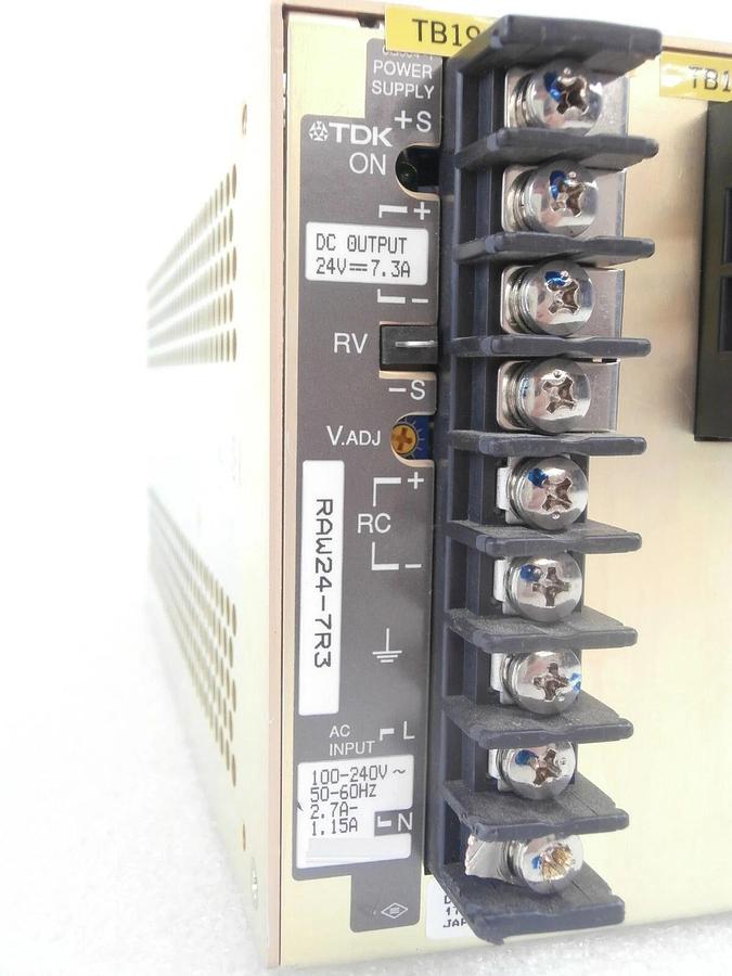 Used TDK RAW24-7R3 Power Supply RAW175W Nikon NSR Series Working Surplus