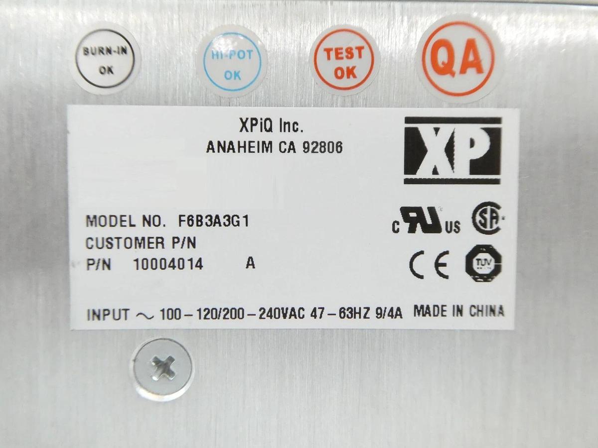 Used XP Power F6B3A3G1 Spectrometer Power Supply AB Sciex 10004014 Lot of 2 Working
