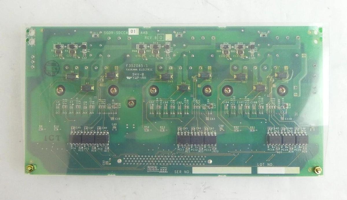 Used Yaskawa Electric SGDR-SDCCA01 Robot Controller PCB F352085-1 Working Surplus