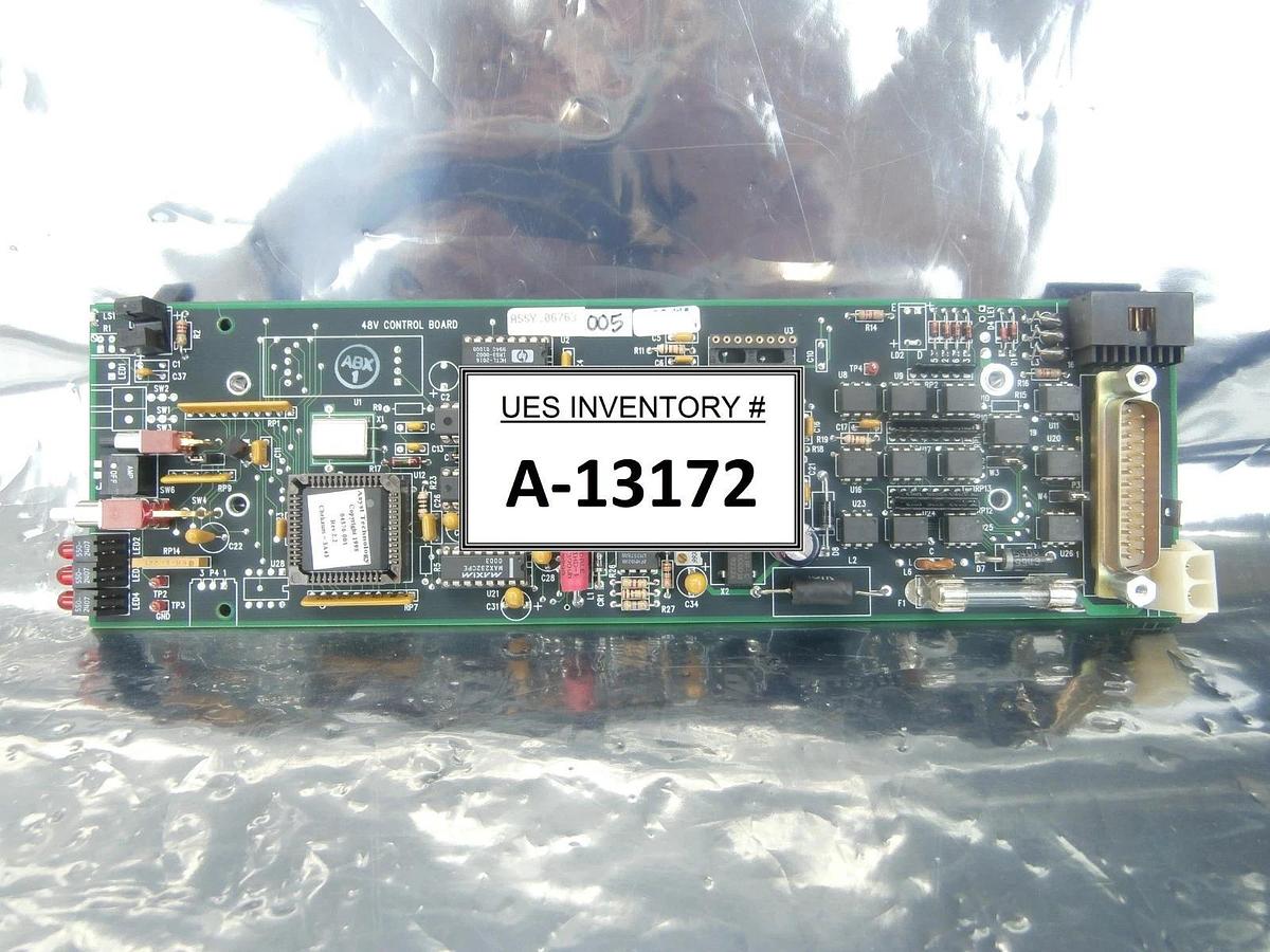 Used Asyst Technologies 06763-005 48V Control Board PCB GaSonics ABX-79582-28-00 Used