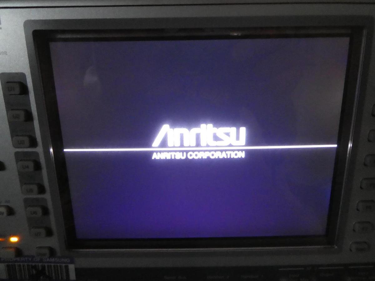 Used Anritsu MT8820C Radio Analyzer GSM W-CDMA CDMA2000 LTE Bent Connectors Spare