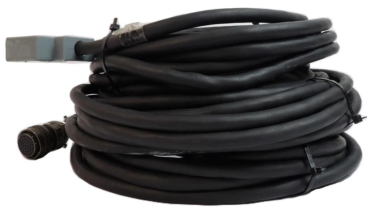 Used Edwards PT21-Y0-B01 Turbomolecular Pump Control Cable 75 Foot 23M Meters Working