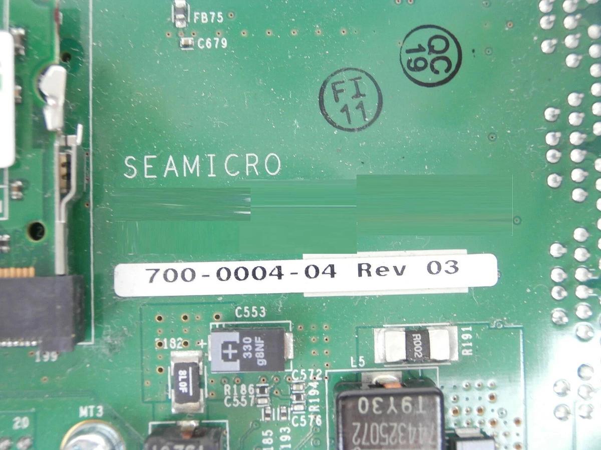 Used SeaMicro 830-7352-02 Network Board PCB Card 1GbE SM10000-GE-8T Working Surplus
