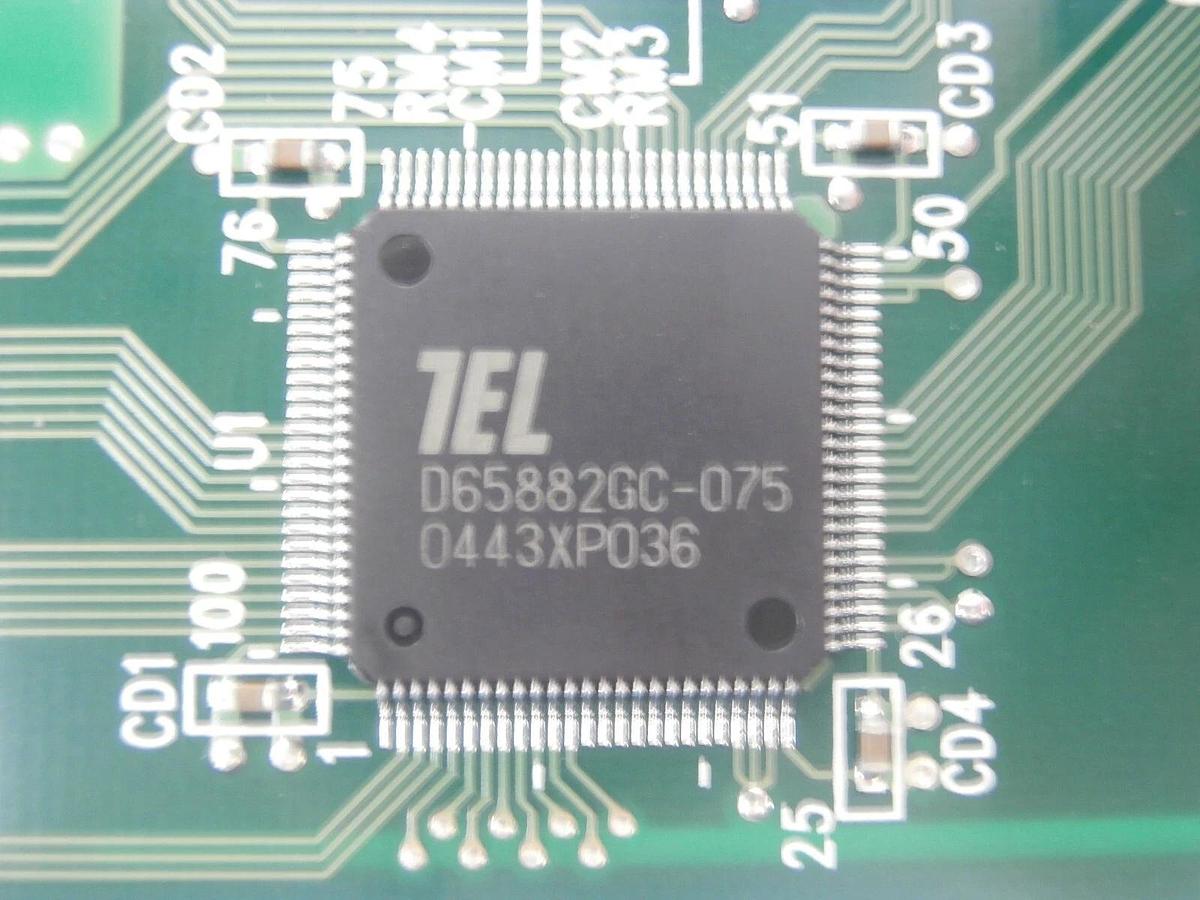 Used TEL Tokyo Electron HTE-0C3-C-13 CONN HP CHEM #01 PCB TMB1100 Lithius Working