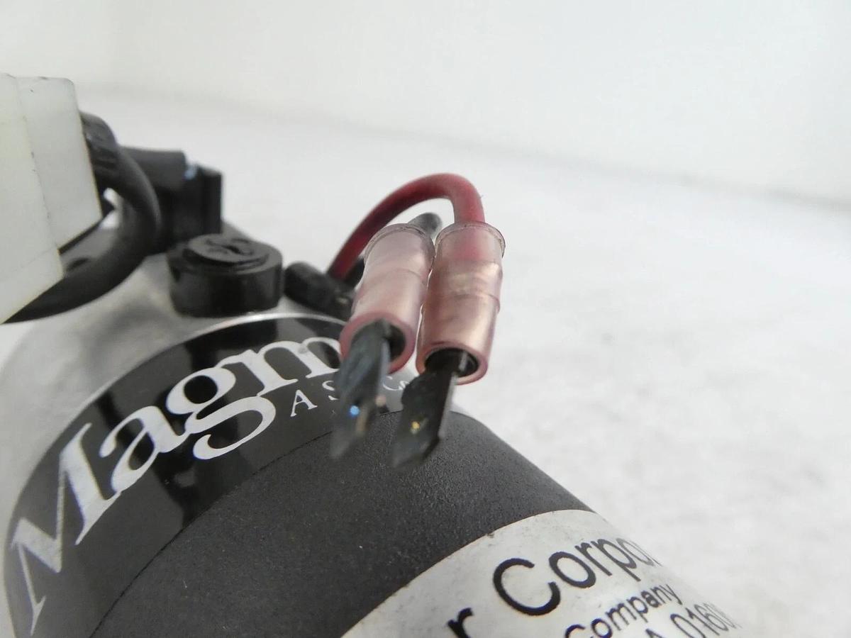 Used Magmotor Technologies 720102640 Automation Servo Motor 21630 HEDS-5500 Working