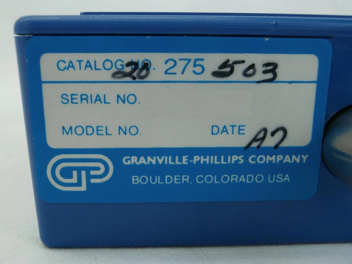 Used Granville-Phillips 275503 Vacuum Gauge 275 Mini-Convectron Working Surplus