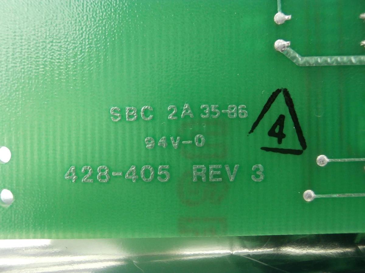 Used SCI Solid Controls 428-406 System Controller PCB Card 428-405 Used Working