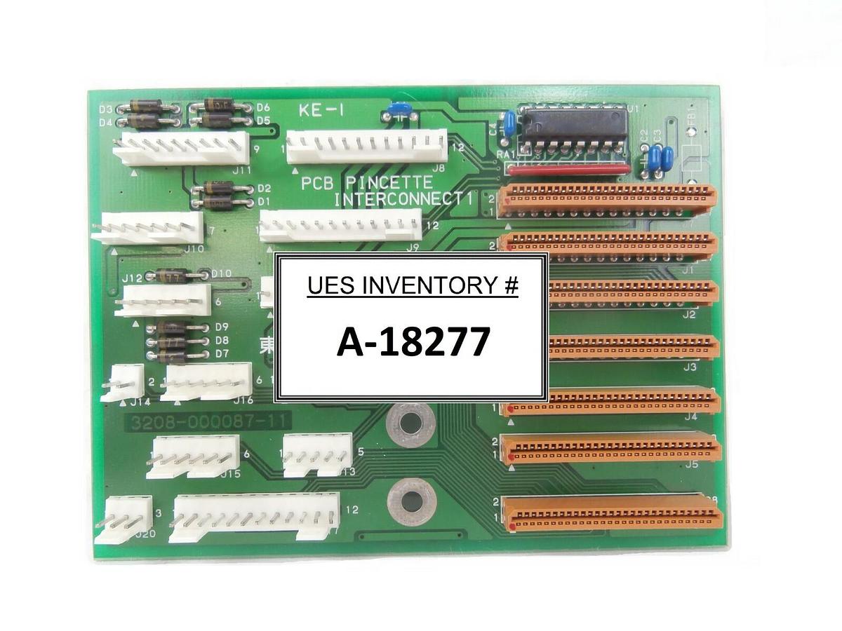 Used TEL Tokyo Electron 3281-000087-11 Pincette Interconnect1 PCB P-8 Working Surplus