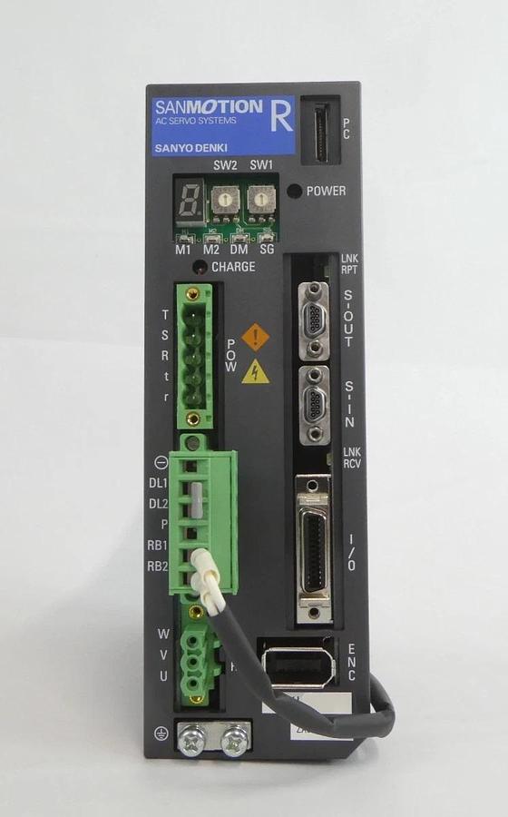 Used Sanyo Denki RS21L03AZA00A01 Servo Drive SANMOTION R Reseller Lot of 2 Working
