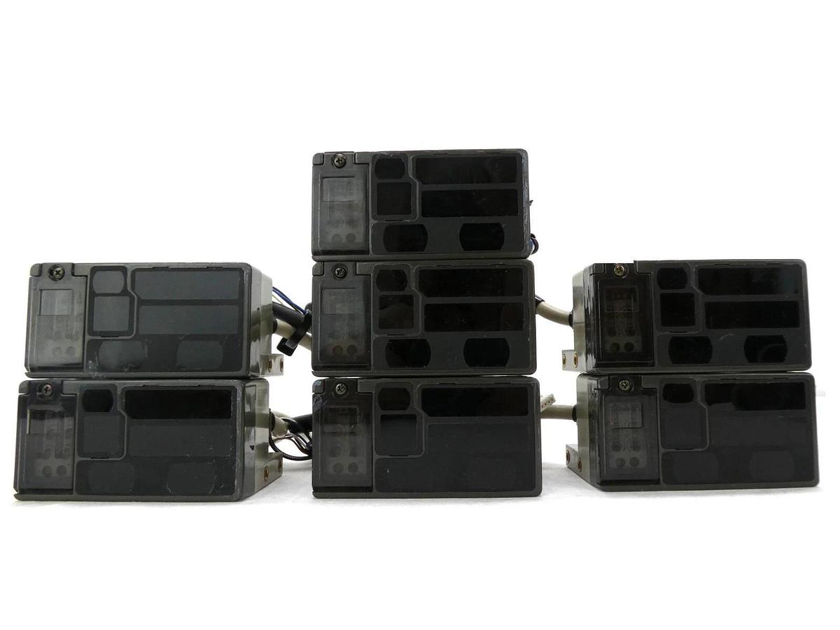 Used SUNX PX-24ES Obstacle Detection Sensor Reseller Lot of 7 Working Surplus