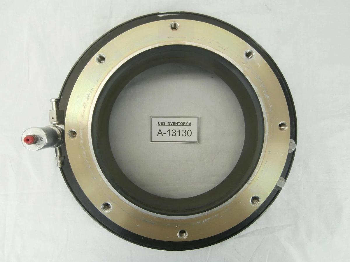 Used Tegal 37-441-004 Cooling Flange 6500 HRe Dual Frequency Etch System Used Working
