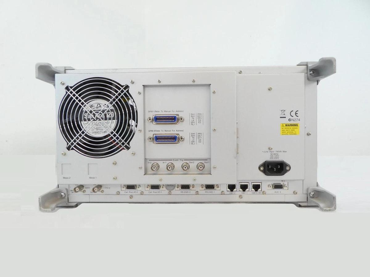 Used Anritsu MT8820C Radio Analyzer GSM W-CDMA CDMA2000 LTE Bent Connectors Spare