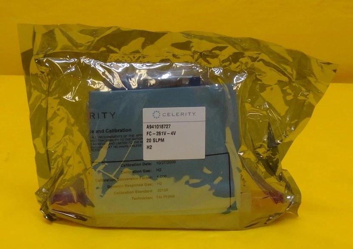 Used Celerity FC-261V-4V Mass Flow Controller MFC 54-106904A07 20 SLPM H2 New