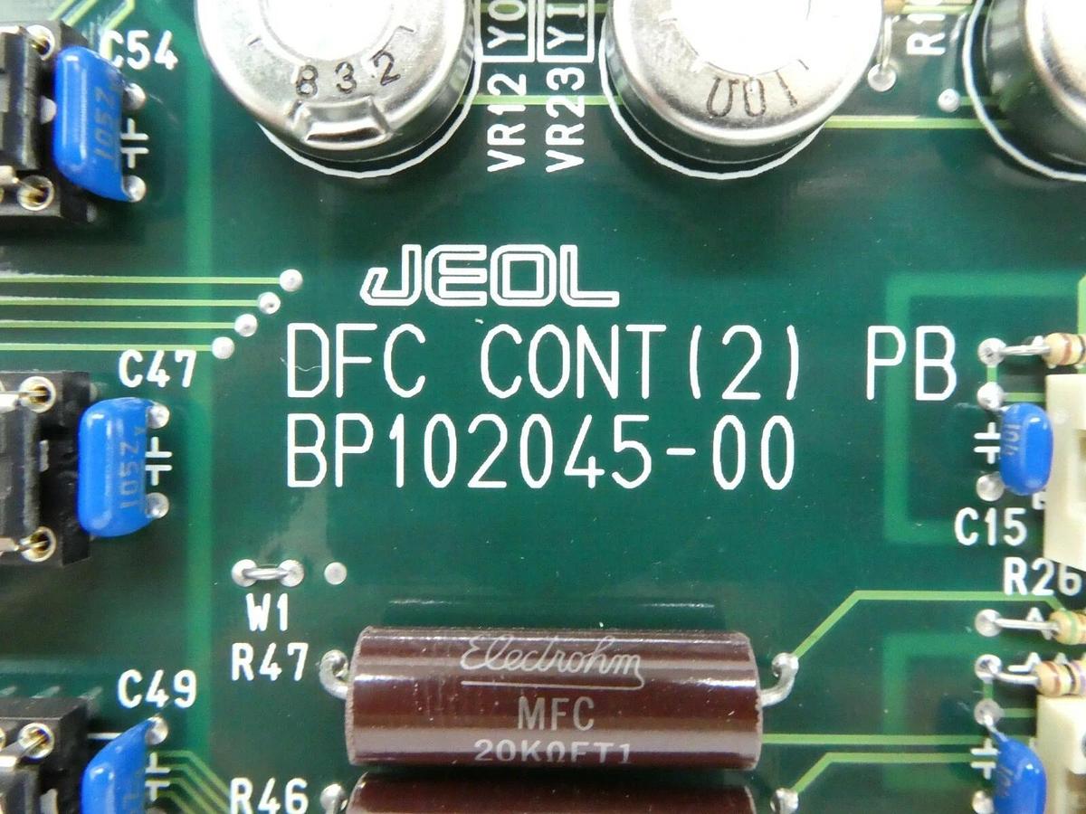 Used JEOL BP102045-00 DFC CONT(2) PB PCB Card JWS-2000 Wafer Review SEM Working Spare
