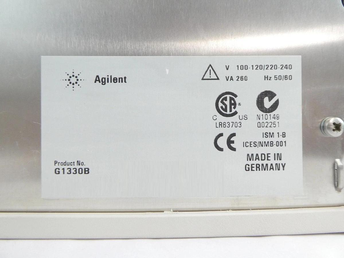 Used Agilent Technologies G1330B Autosampler Thermostat 1100 Series Untested As-Is