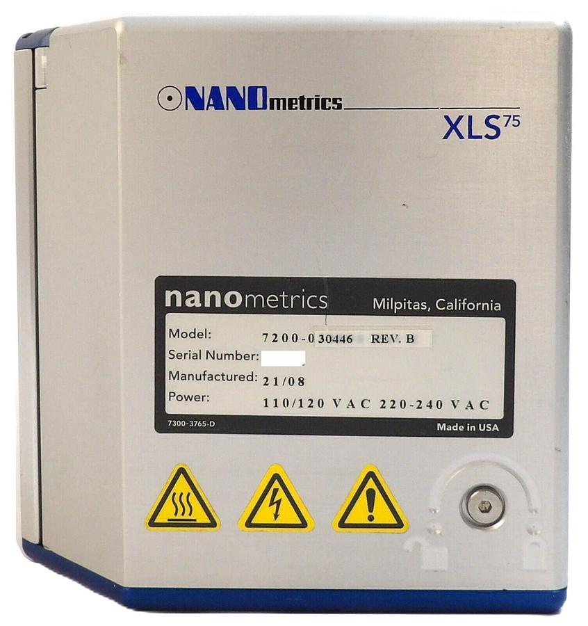 Used Nanometrics 7200-030446 Xenon Light Source Assembly XLS75 Working Surplus