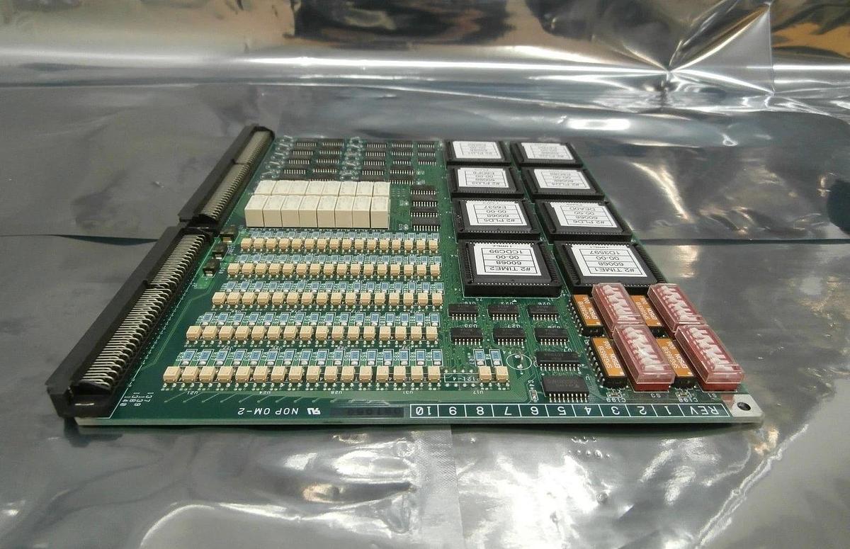 Used Kokusai Electric D2E01448 #2 TIME/PLD Processor PCB Card INT-MB 60068 Working