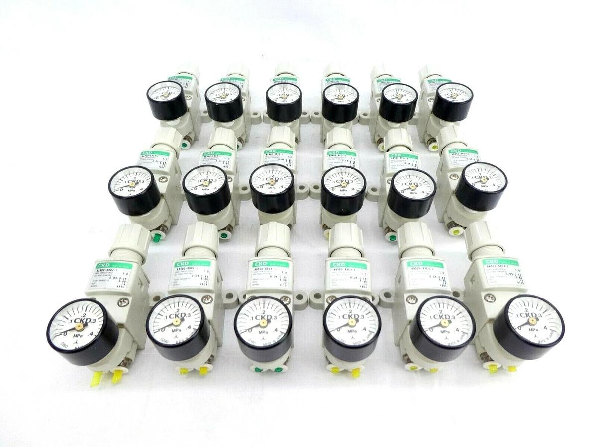 Used CKD RB500-SSC4-L Compact Regulator TEL Lithius Lot of 18 Working Surplus
